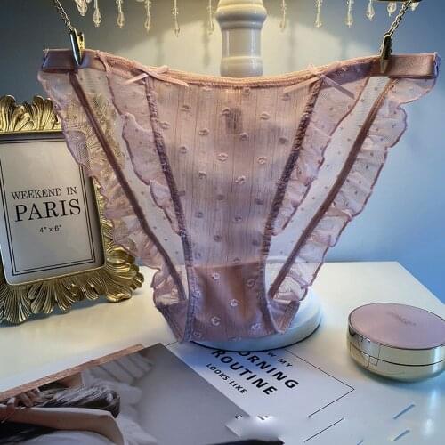 Free shipping high-end sexy ladies panties bandage hollow lace thong t-pants soft bowknot underwear gift fashion cute girl panti
