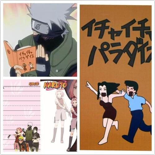 Anime Notebook Kakashi Hatake Jiraiya Cosplay Book Icha Icha Paradaisu Kakashi