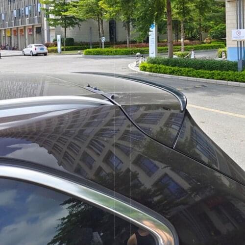 CEYUSOT For Roof Spoiler Accessories BMW X5 Car Boot Trunk PU Material Black Rear Lip Wing Tail Refit V STYLE Body Kit 2015-21