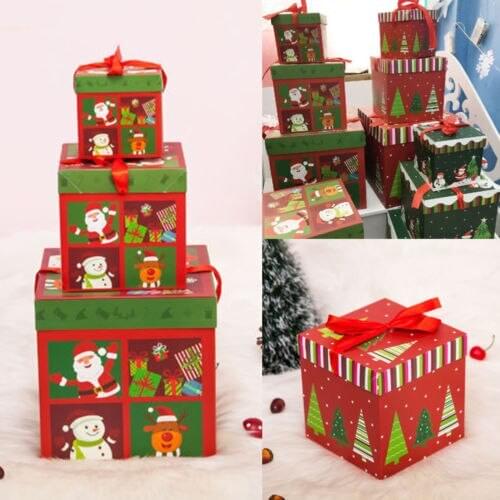 Christmas Eve Treats Xmas Gift Box Made By Elves Elf Father Christmas Santa Case