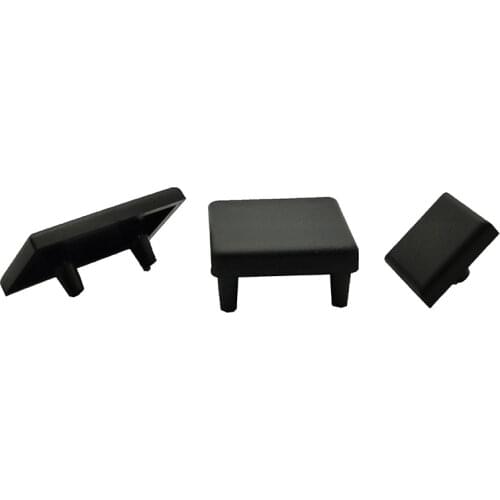 10pcs Black plastic ABS End Cap EU Aluminum Cover Plate end cap for 2020 3030 4040 2040 2080 Aluminum Profiles