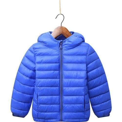 2-13Y children jacket Outerwear Boy and Girl autumn Warm Hooded Coat parka kids winter jacket
