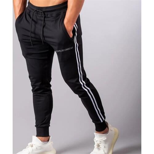 Jogger man 2020 summer new fashion thin trousers mens casual pants jogging fitness bodybuilding training sweatpants