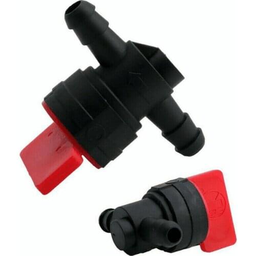 Motorcycle Carburetor Isolation Valve Pipe Switch FUEL SHUT OFF Valve Straight Pipe Plastic Switch Universal