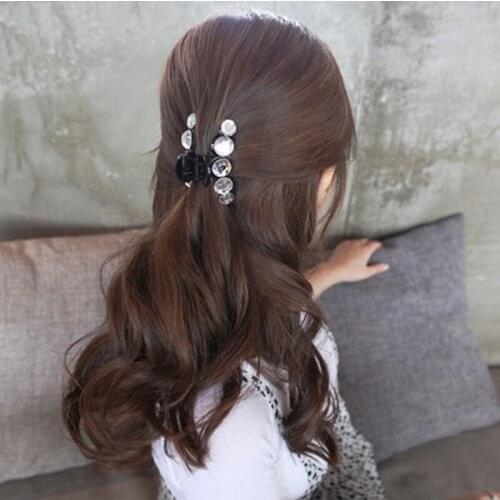 Korean Modal Crystal Hair Clip for Girls 2020 New Hair Claw Lady Fashion Headdress
