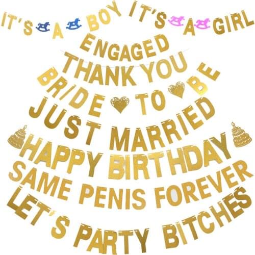 Flashing gold, silver, letter, tag, flower, birthday, wedding, Christmas party, flag and flag