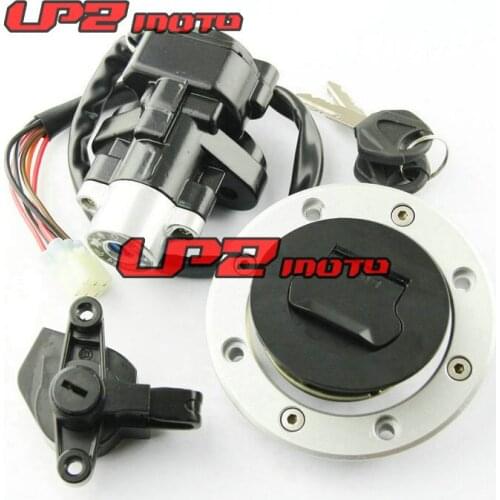 Motorcycle Lock Kits Ignition Switch Lock Tank Cap For SUZUKI GSF600 1995-2004