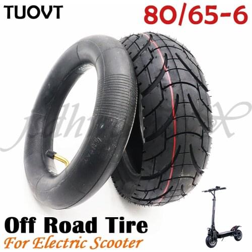 TOUVT 80/65-6 Inner tube Outer Tires Advanced TireThickened Explosion-Proof Widened Highly Wear-Resistant Tubeless Tire