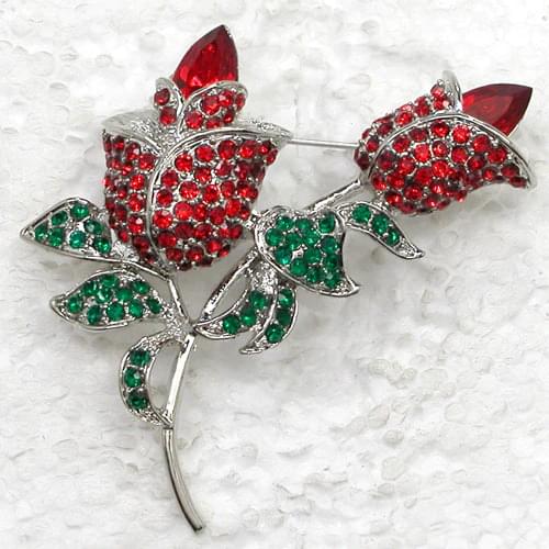 Wholesale Bridal Wedding party brooch Rhinestone Flower Pin brooches C101864