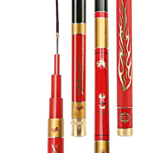 Carp Rod Black Kit Fishing Rod 19Tonality 6H-8H Taiwan Fishing Rod Tilapia Fishing Rod High Crabon Ultralight Pesca Equipment