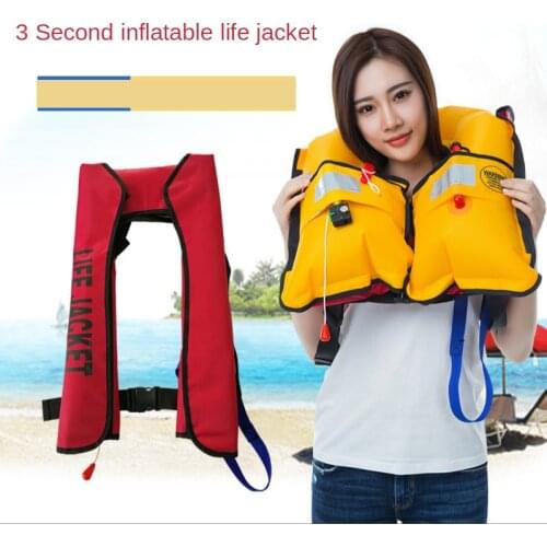 Manual Inflatable Life Jacket Professional Swiming Fishing Life Vest for Children Water Sports Adult Life Vest for Fishing