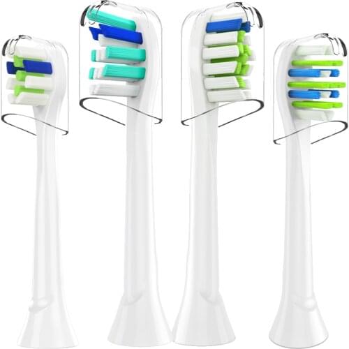Various Models Toothbrush Heads with Caps Replacement for Philips Sonicare Brush Heads Fit for Sonicare Diamondclean Toothbrush