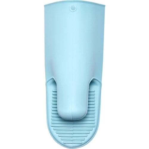 1pcs Thickened Insulated Gloves Soft Non-Slip Microwave Oven Gloves Baking Oven Mitts Silicone Heat-Resistant Gloves