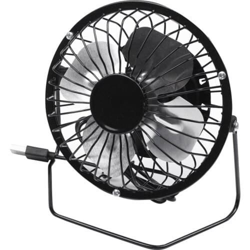 2.5W 5V Solar Powered Panel Iron Fan For Home Office Outdoor Traveling Fishing 4 Inch Cooling Ventilation Fan Usb New