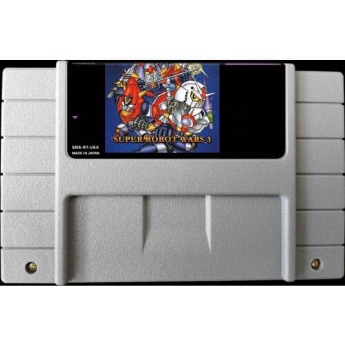 16Bit Games ** Super Robot Wars 3 ( USA Version!! English Language!! )