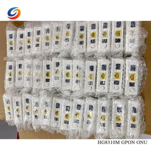 2021 Economic UN 100% Original New 20PCS XPON Gpon ONU HG8310M FTTH Fiber Optic HG8010H ONT Router 1GE EPON ONU