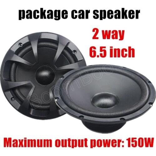 2x150W 2 way 6.5 inch 1 pair High Performance package Speaker Car Audio stereo speaker Perfect Music Sound