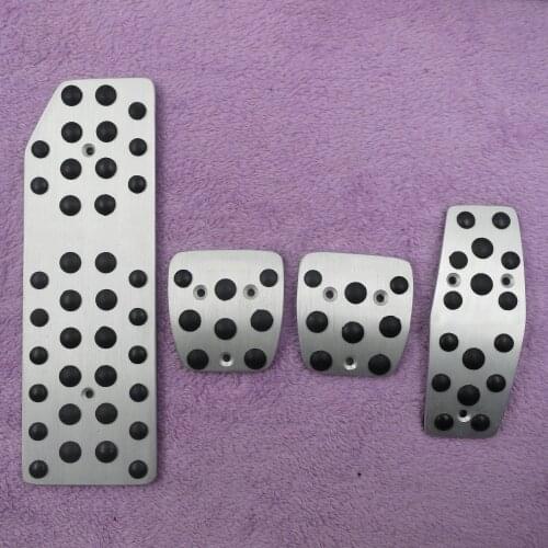 DEE Car Accessories For Buick Regal Lacrosse 2008-2017 AT/MT Aluminium accelerator Gas brake Foot Rest Pedal Pad Sticker Styling