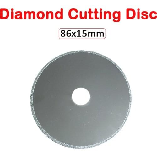 3.4 Inch86mm Diamond Cutting Disc Masonry Stone Hard Brick Tiles Concrete Cut Jade For Agate Glass New