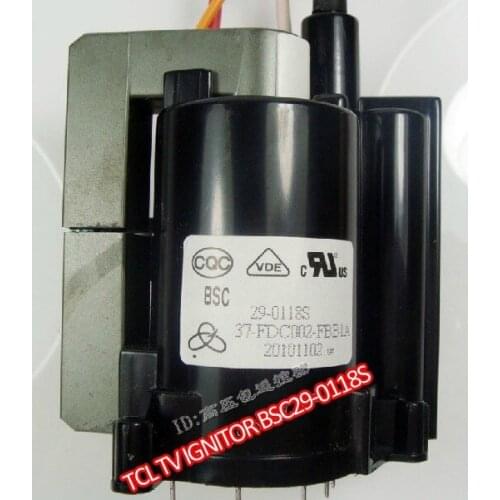 Free Shipping (high-quality FBT) 100% original TCL TV IGNITOR BSC29-0118S 37-FDC002-FBB1A
