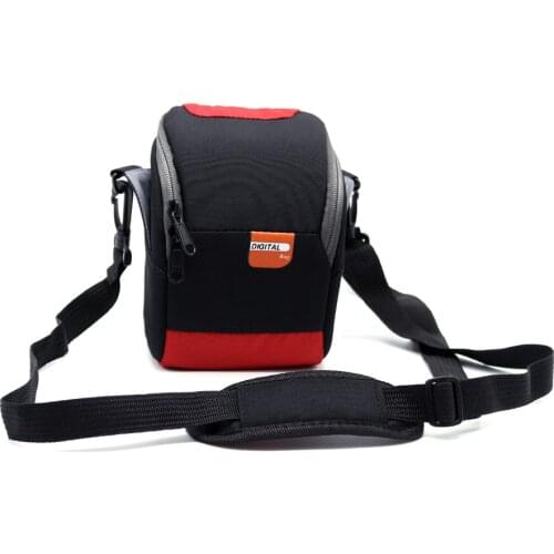 Black Protable Camera Cover Case Bag for Olympus E-M10 EM10II II E-M5II EP3 EM5 EPL6 EPL7 E-PL8 EPL5 EP5 14-42mm Lens With Strap