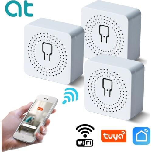 16A Mini Smart Wifi DIY Switch Supports 2 Way Control Smart Home Automation Module Works with Alexa Google Home Smart Life App