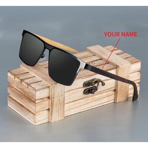BOBO BIRD Sunglasses women men Wood Bamboo Polarized UV Protection Custmoize engrave Eyewear Sun Glasses in Wood Gift Box