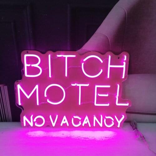 Motel Personalized Logo Customized Letter LED Custom Neon Signs Light for Birthday Decoration All Neon Store Wall Decor