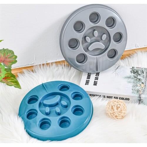 Nontoxic Fun Slow Feeder Dog Bowl Food Nonslip Pet Eat Slow Feeding Bowls Maze Interactive For Large Medium Small Pets Chihuahua