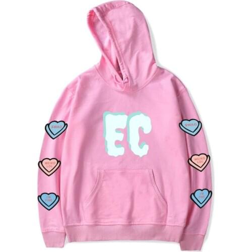 New Fashion Emma Chamberlain Sweatshirt Men/women Oversized Hoodies Harajuku Long Sleeve Hip Hop Kpop Casual Street Autumn Tops