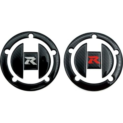 New 3D Carbon Fiber Fuel Tank Cover Cap Sticker For Suzuki GSXR GSX-R 600 750 1000 GSX1300R SV1000 SV650 Racing Motorcycle Decal