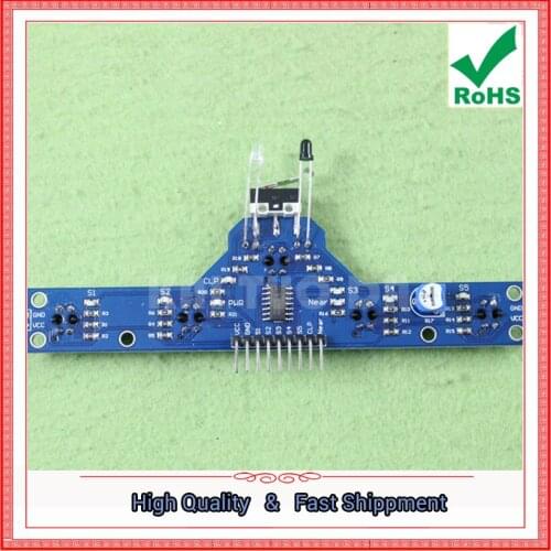 Five-way 5 channel tracing module tracking sensor trace module sending routine (C3B1)