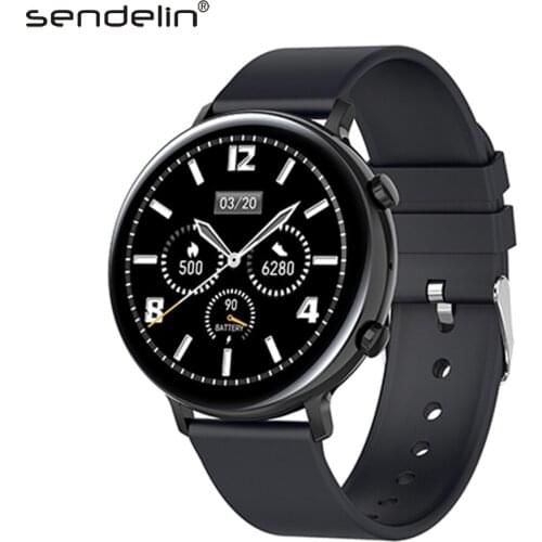Smart watch Android IOS call for Bluetooth 2020 new phone watch men women wear sports activity tracker ECG heart rate monitor