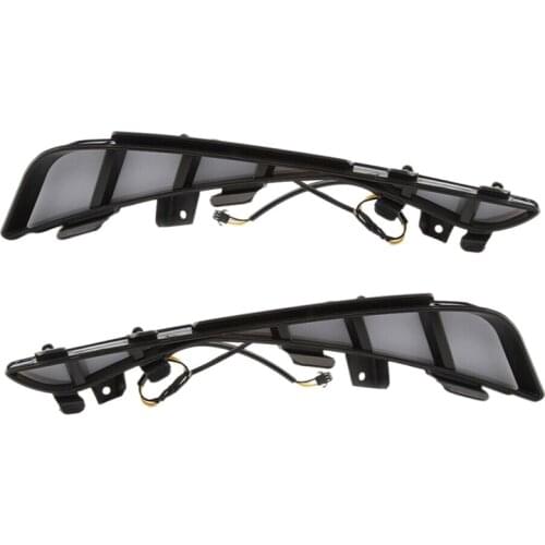 LED DRL Daytime Running Light Bumper Fog Lights Drive Fog Lamps Turn Signal for Toyota Avalon 2019 2020