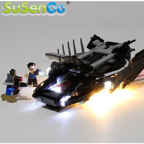 SuSenGo LED Light Set For 76100 Royal Talon Fighter Attack Compatible with 07099 10837 , NO Model