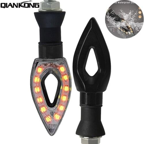 FOR YAMAHA FZ-1N FZ-6N YZF-R1 R3 YZF-R6 FZ1S FZ6S Motorcycle LED Turn Signal Light 12 Led Indicator Light Lamp