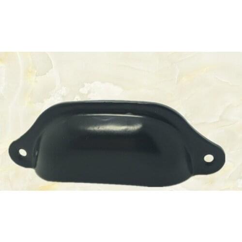 01 Zinc alloy antique medicine cabinet 98MM long vintage shell iron handle drawer drawer cabinet pull 98mm*34mm