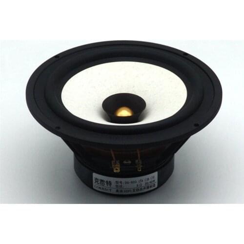 2pcs HiFi Speakers 5.25 Inch HiFi Full Range Speaker bookshelf Symmetrical Magnetic Circuit loudspeaker