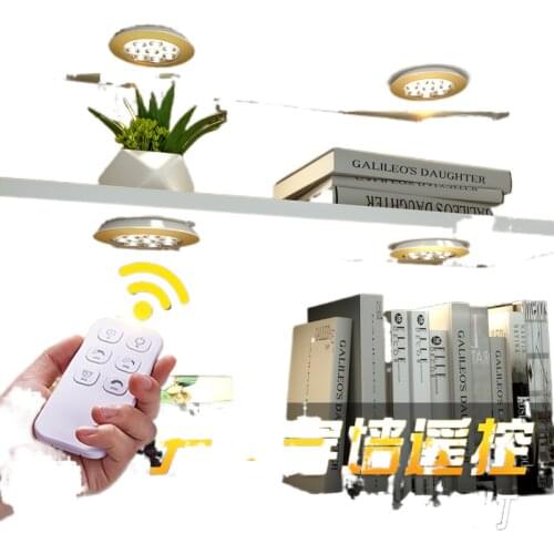 Wireless remote display cabinet led lamp Wine glass case showcase self-adhesive charge lamp lights hand model cabinet