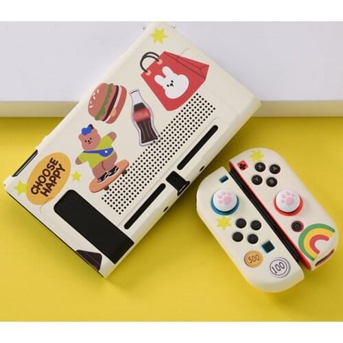 TPU Case for Nintendo Switch Shock Proof Protective Case Ergonomic Grip Cover Shell For Nintendo Switch Game Console Case