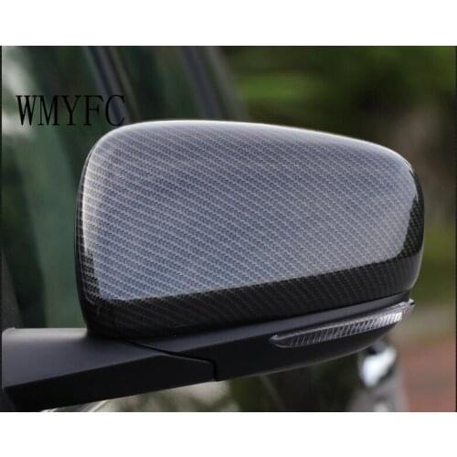 For Renault Kadjar Carbon Fiber Motor Car Rearview Mirror Cover 2016 2017 2018