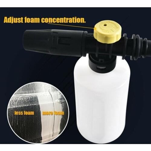 Car Soap Foam Generator For Karcher K2 K3 K4 K5 K6 K7 High Pressure Washers Adjustable Sprayer Nozzle 750ML Foam Lance Tool