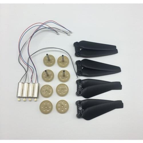 JD22S E520 E520S RC Drone Quadcopter 7.4V Engines Motor Propeller Blades Gears Parts Kit Suitable Part Kit