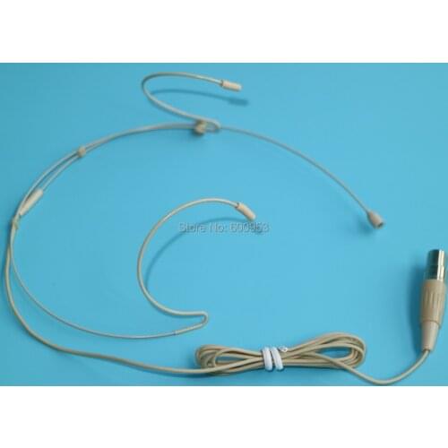 Professional Headset / Headworn Microphone for Shure Wireless System - TA4F Microdot SH-A002