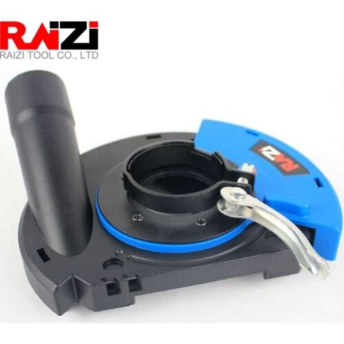 Raizi 4,5,7 Inch Angle Grinder Dust Shroud Cover Tools For Concrete Marble Granite Engineered stone Grinding Dust Collection
