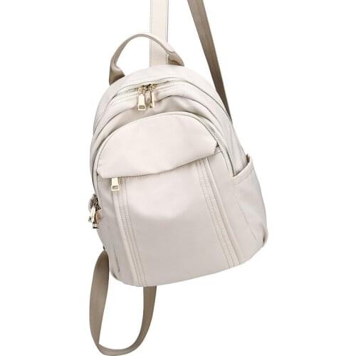 Fire Backpack Female 2021 New Backpack Large Capacity Travel Bag Canvas Box Oxford Cloth All-match School Bag For Girls KM8012