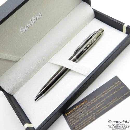 Scrikss 35 Titanium Ballpoint Pen | Scrikss Pen | İsme Special Pen | Gift Pen