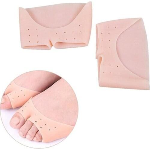 Silicone Gel Foot Fingers Toe Separator Thumb Valgus Protector Adjuster Guard Hallux Valgus Massager Feet Care Tool