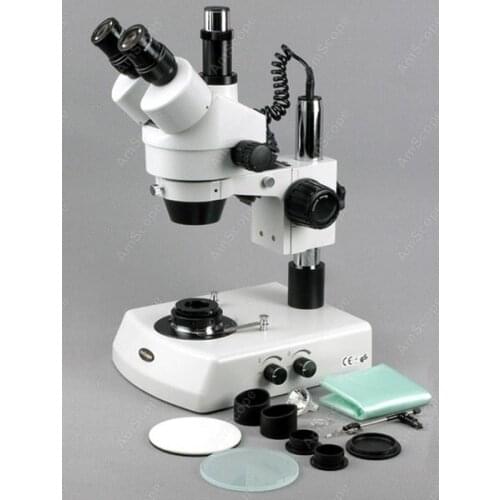 Gem Stereo Microscope--AmScope Supplies 3.5X-90X Jewelry Gem Stereo Microscope + Dual Halogen + 10MP Camera SKU: SM-2TZ-DK-10M