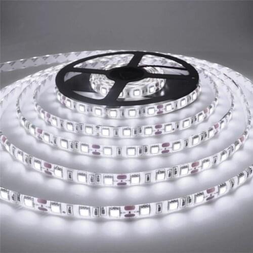 LED Strip Light 300 led/m True Orange SMD 5050 2835 Strip Ribbon Diode Tape rope lights 12V 10m 5m Flexible Strip string lamp